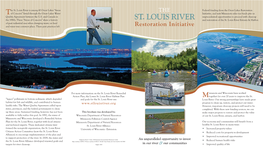 St. Louis River Restoration Initiative