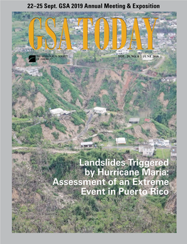 Landslides Triggered by Hurricane Maria