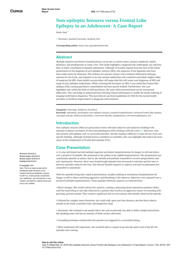 21543-Non-Epileptic-Seizures-Versus-Frontal-Lobe-Epilepsy-In-An-Adolescent-A-Case-Report.Pdf