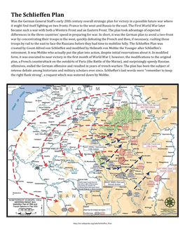 The Schlieffen Plan