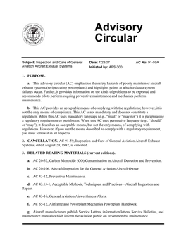 Advisory Circular