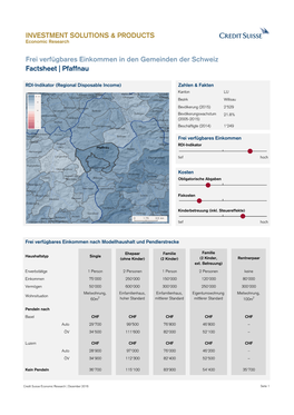 INVESTMENT SOLUTIONS & PRODUCTS Frei Verfügbares