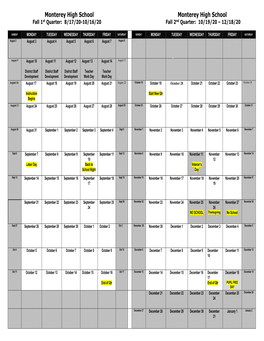 20-21 MHS FALL CALENDAR.Pdf