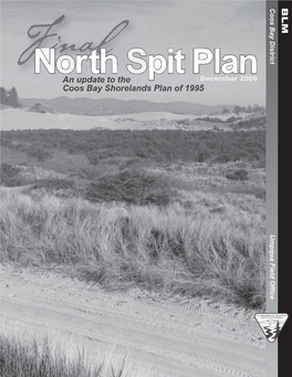 NORTH SPIT PLAN December 2005 an Update to the Coos Bay Shorelands Plan of 1995