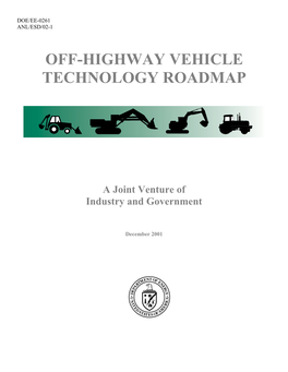 Off-Highway Vehicle Technology Roadmap