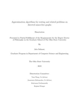 Approximation Algorithms for Routing and Related Problems on Directed Minor-Free Graphs