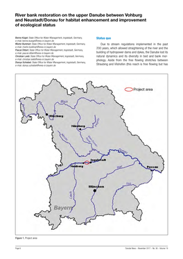 River Bank Restoration on the Upper Danube Between Vohburg and Neustadt/Donau for Habitat Enhancement and Improvement of Ecological Status