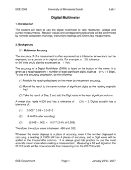 Digital Multimeter