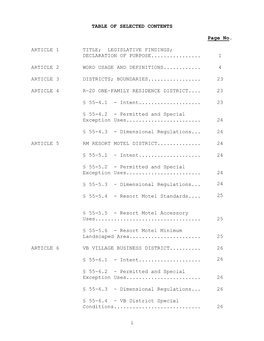 Chapter 55 Zoning Code Revision