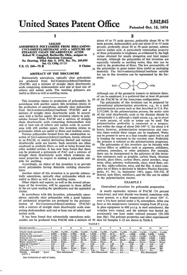 United States Patent Office Patented Oct