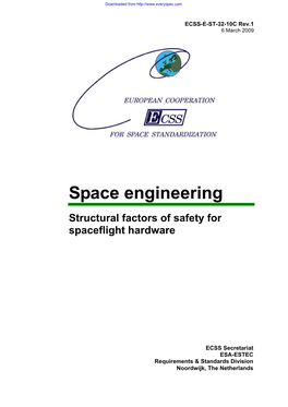 ECSS-E-ST-32-10C Rev.1 6 March 2009