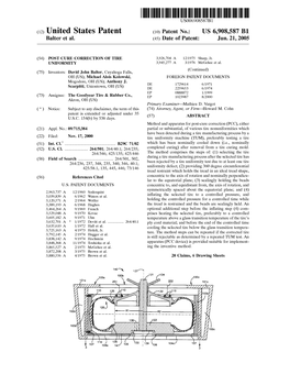 (12) United States Patent (10) Patent No.: US 6,908,587 B1 Balter Et Al