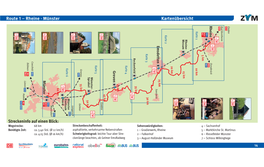 Kartenübersicht Route – Rheine · Münster