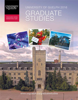 Graduate Studies Viewbook