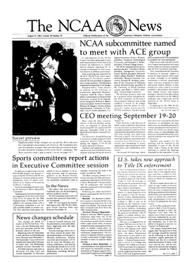 The NCAA News