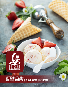 Authentic Italiano Gelato | Sorbetto | PLANT-BASED | Desserts a Picture Is Just a Picture