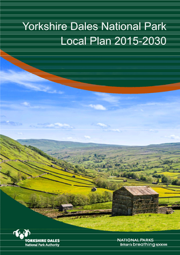 Yorkshire Dales National Park Local Plan 2015-2030