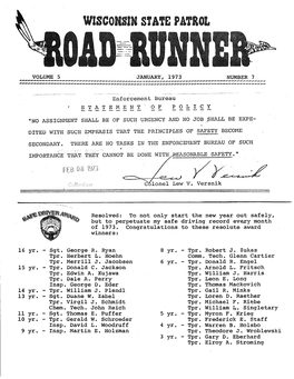 Road Runner, Vol. 5, No. 7