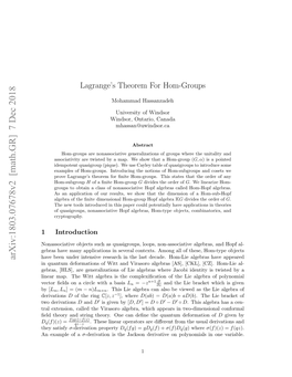 Lagrange's Theorem for Hom-Groups