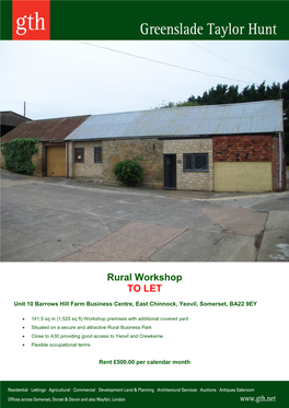 Rural Workshop to LET