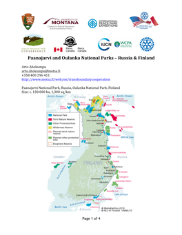 Paanajarvi and Oulanka National Parks – Russia & Finland