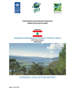 Terminal Evaluation Report