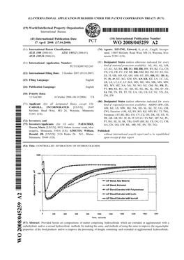 Wo 2008/045259 A2
