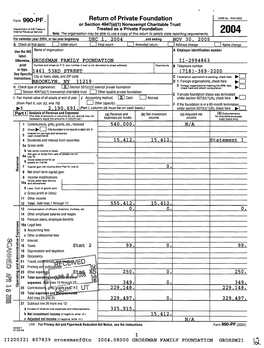 Form 990-PF . Return of Private Foundation