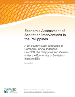 Economic Assessment of Sanitation Interventions in the Philippines