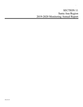 2019-2020 SAR Monitoring Annual Report