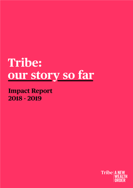 Impact Report 2018 - 2019 1