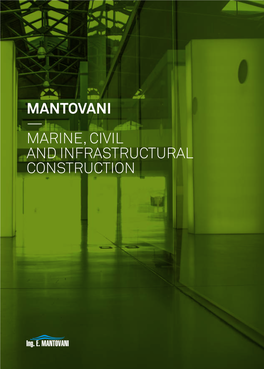 Mantovani — Marine, Civil and Infrastructural Construction