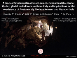 A Long Continuous Palaeoclimate