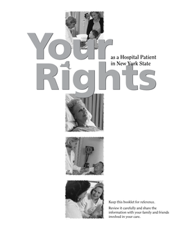 Your Rights As a Hospital Patient in New York State Booklet