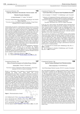 Computational Chemistry