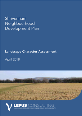 Shrivenham Neighbourhood Development Plan