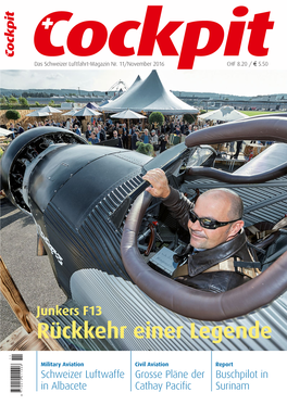 Cockpit November 2016 Als PDF Herunterladen