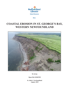 Coastal Erosion in St. George's