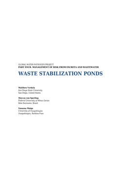 Waste Stabilization Ponds