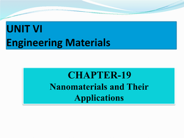 Carbon Nanotubes……