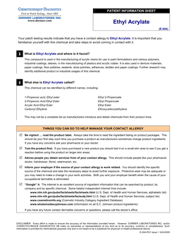 Ethyl Acrylate