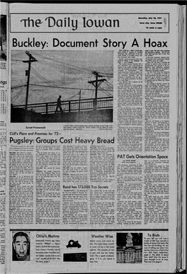 Daily Iowan (Iowa City, Iowa), 1971-07-22