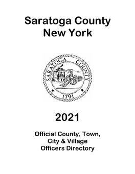 2021 Saratoga County Official Directory