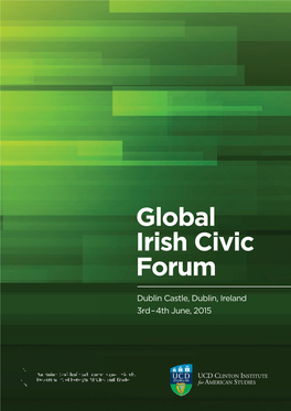 Global Irish Civic Forum Programme