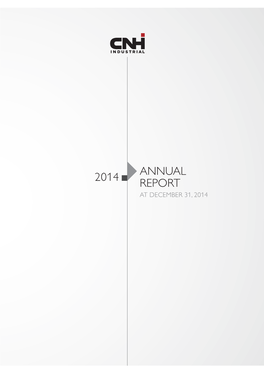 Cnh Industrial - Annual Report at December 31, 2014 2014 at December31, 2014 Report Annual