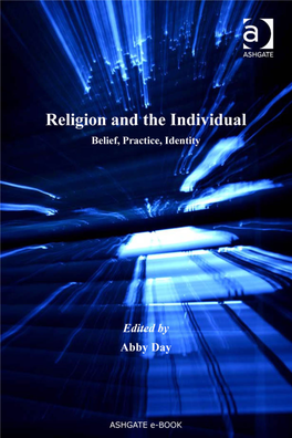 Religion and the Individual