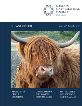 NEWSLETTER Issue: 478 - September 2018