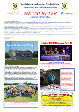 Newsletter Autumn Edition 2015