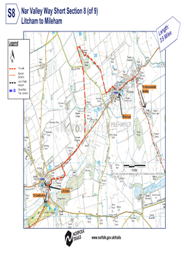 Litcham to Mileham