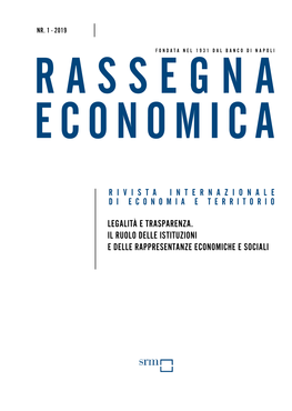 Legalità E Trasparenza. Il Ruolo Delle Istituzioni E Delle Rappresentanze